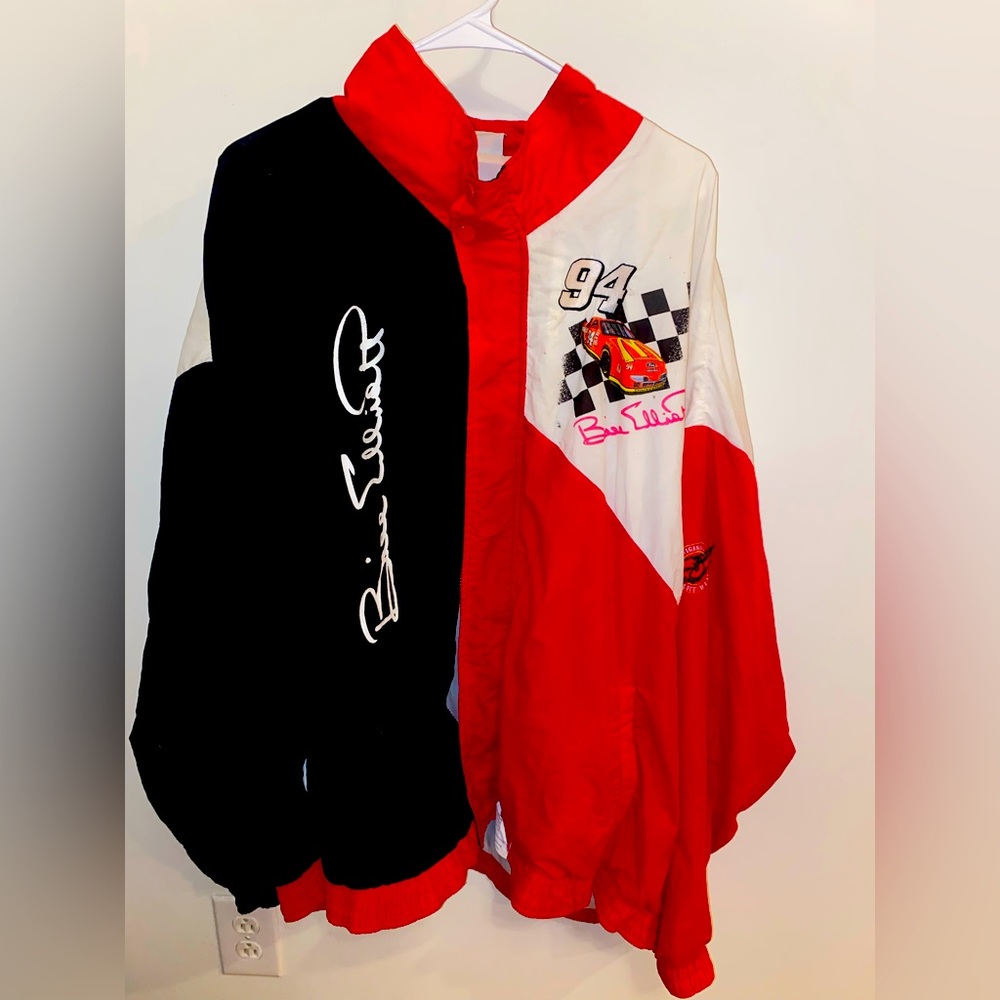90’s Vintage NASCAR Bill Elliot Windbreaker